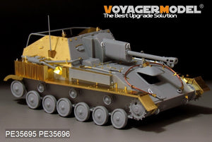 Voyager Model PE35696 WWII Russian SU-76 Self-Propeller Gun Fenders For MiniArt 35053 1/35 – zdjęcie 2