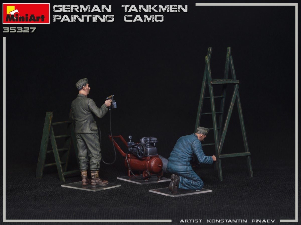 MiniArt 35327 GERMAN TANKMEN CAMO PAINTING 1/35 – immagine 2