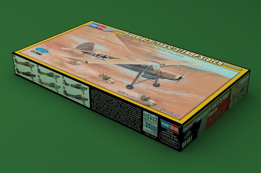 Hobby Boss 80181 Fieseler Fi-156 C-3/TROP Storch 1/35 – zdjęcie 2