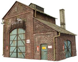 RT-Diorama 35020 LOCOMOTIVE SHED 1/35 – immagine 5