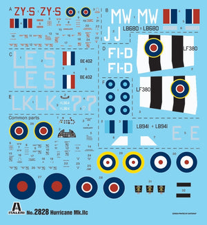 Italeri 2828 Hurricane Mk. IIC 1/48 – immagine 8