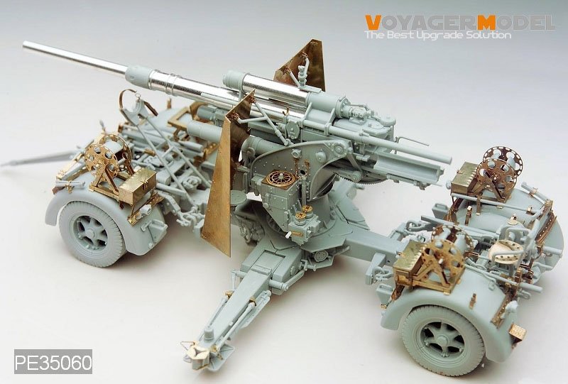 Voyager Model PE35060 WWII German 88mm Flak 36 (For DRAGON 6260) 1/35 – immagine 2