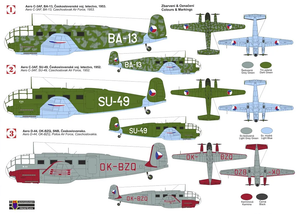 Kovozavody Prostejov KPM0330 Aero C-3AF/D-44 „Síbl“ 1/72 – immagine 2
