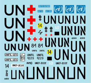 Star Decals 35-905 Peacekeepers in the Middle East 1 1/35 – zdjęcie 3