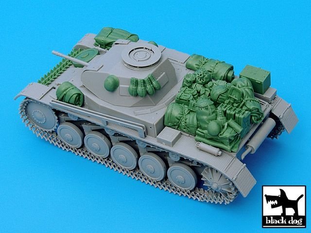 Black Dog T35032 Pz.Kpfw. II Ausf C accessories set 1/35 – immagine 5