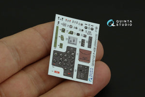 Quinta Studio QD32132 P-40B 3D-Printed &amp;amp; coloured Interior on decal paper (GWH) 1/32 – imagen 3