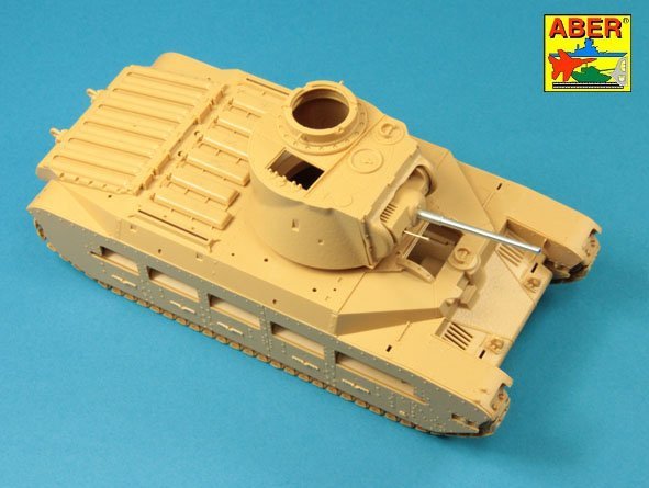 Aber 35L-227 Late barrel for Valentine Mk.II to VII or Matilda Mk.III/IV with Besa MG barrel 1/35 – Bild 4