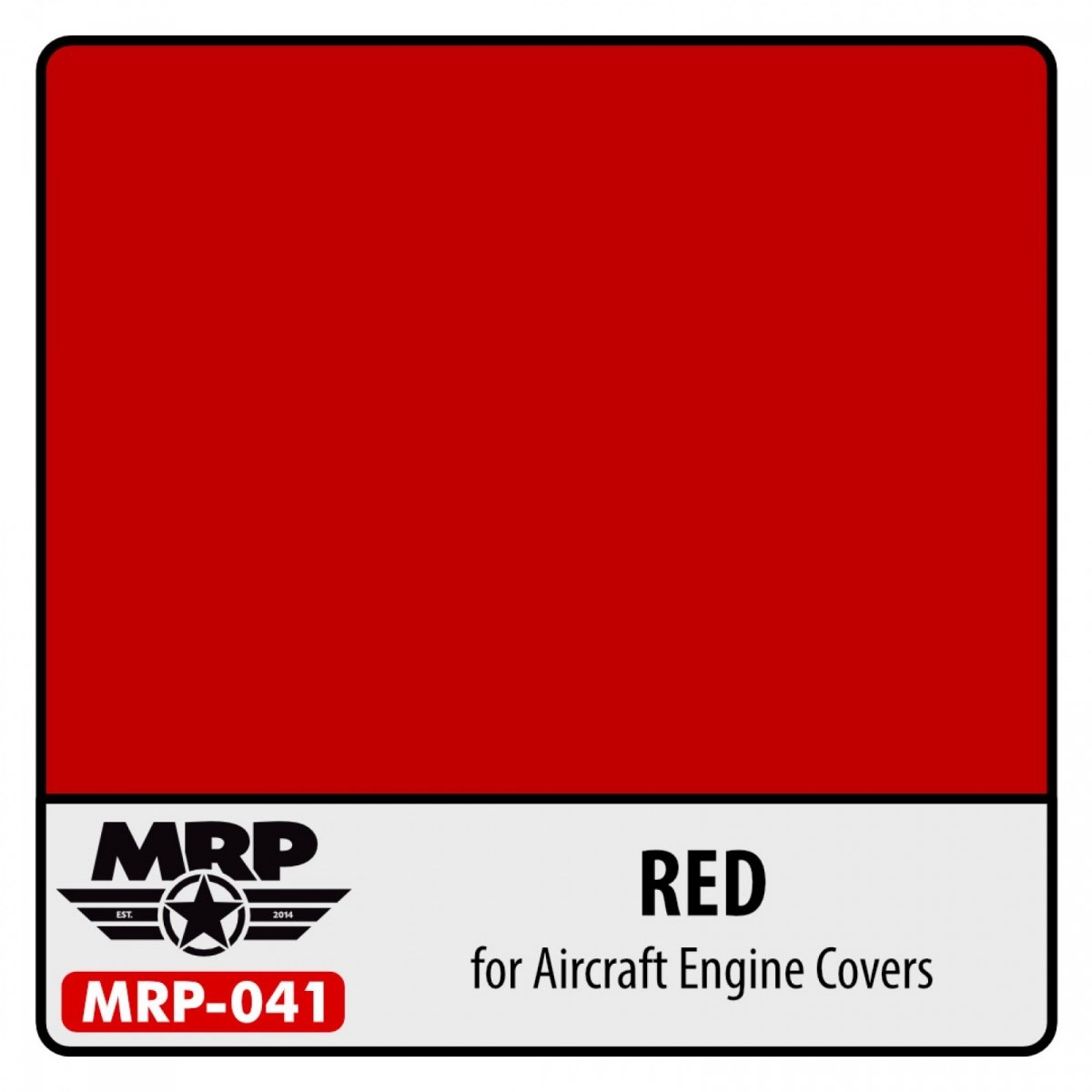 Peinture MR. Paint MRP-041 Rouge Couvercles de moteur pour avions 30 ml