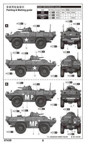 Trumpeter 07439 M706 Commando Armored Car in Vietnam 1/72 – Bild 5