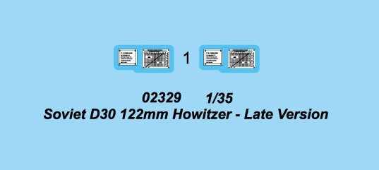 Trumpeter 02329 Soviet D-30 122mm Howitzer - Late Version 1/35 – Bild 4