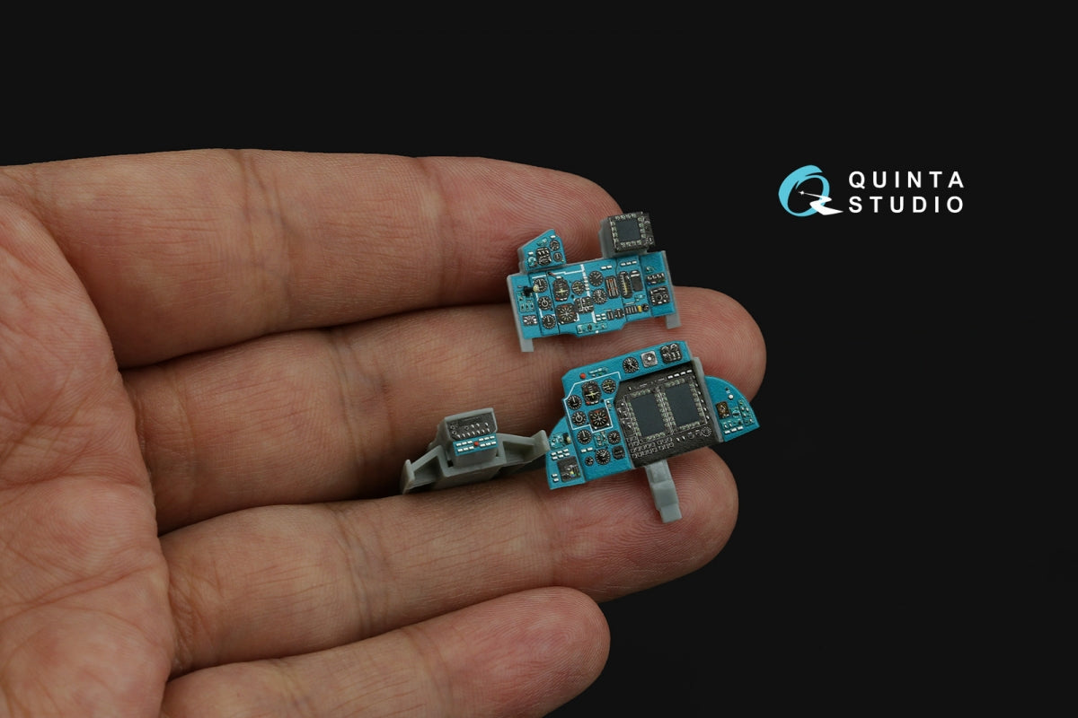 Quinta Studio QDS-48505 MiG-31BM 3D-Printed &amp;amp; coloured Interior on decal paper (Hobby Boss) (Small version) 1/48 – Bild 8