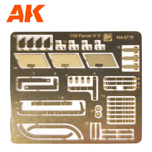 AK Interactive AK35504 PZ.KPFW.IV AUSF.D AFRIKA KORPS 1/35 – immagine 3