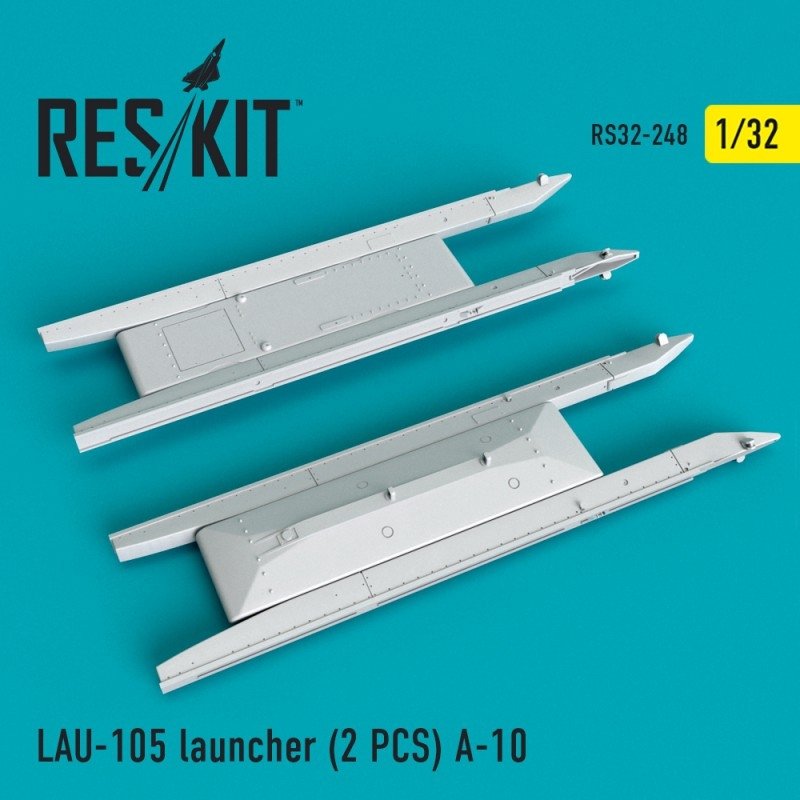 RESKIT RS32-0248 LAU-105 avec adaptateur double rail (2 pièces) 1/32
