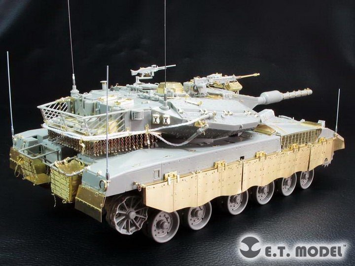 E.T. Model E35-246 Israeli Merkava Mk.3D Late LIC MBT (For MENG TS-025) 1/35 – immagine 7