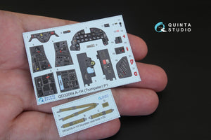 Quinta Studio QD32064 A-1H Skyraider 3D-Printed &amp;amp; coloured Interior on decal paper (for Trumpeter kit) 1/32 – immagine 2