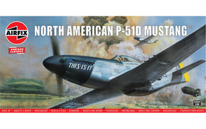 AIRFIX 14001V North American P-51D Mustang 1/24