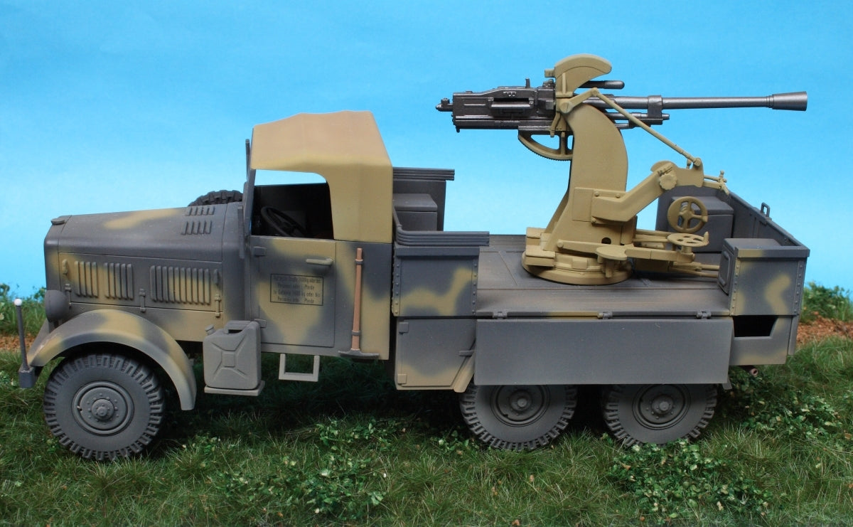 IBG 35005 Einheitsdiesel with Breda 37mm AA Gun 1/35 – Bild 2