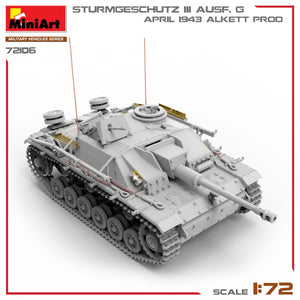 MiniArt 72106 STURMGESCHUTZ III AUSF. G, APRIL 1943 ALKETT PROD. 1/72 – image 8
