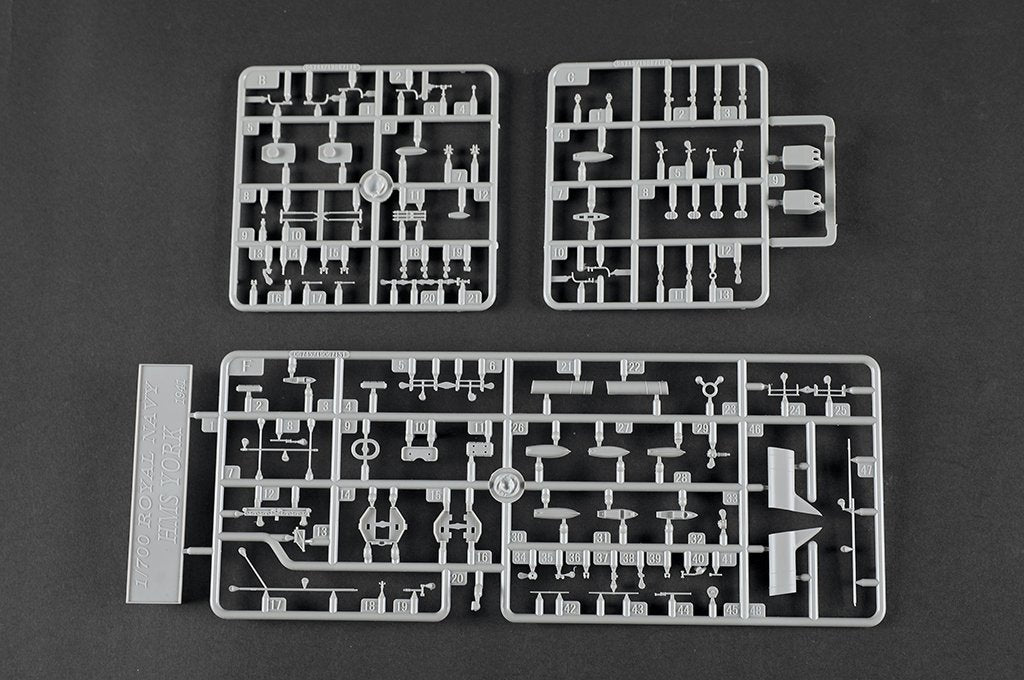 Trumpeter 06745 HMS York 1/700 – imagen 5