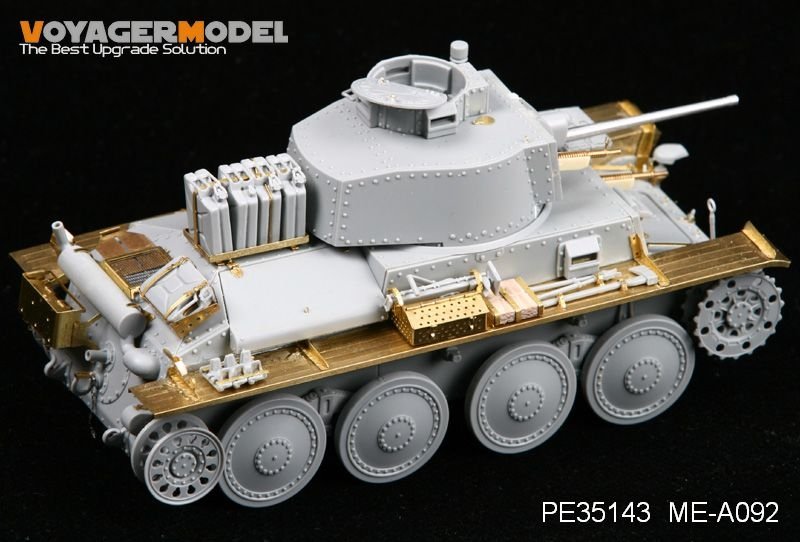 Maquette Voyager PE35143 Pzkpfw 38t AusfG de la Seconde Guerre mondiale (pour DRAGON 6290) au 1/35 – image 3