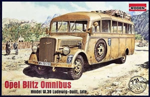 Roden 721 Opel Blitz Omnibus (model W.39 Ludewig-built, late) 1/72