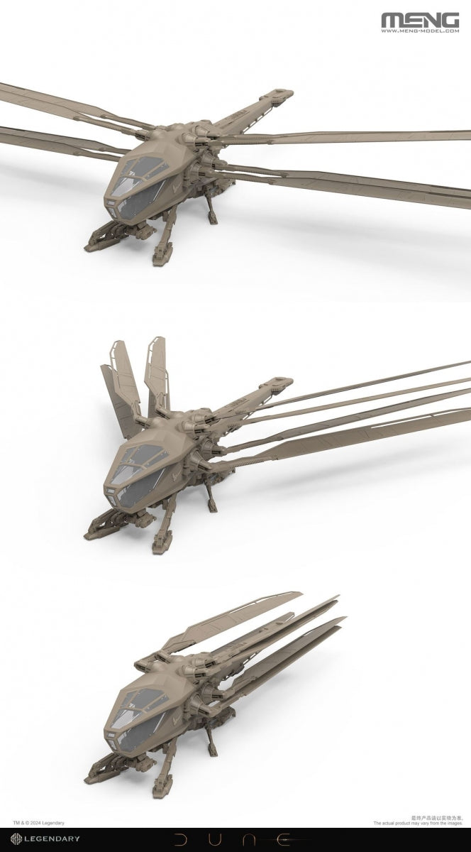 Meng Model DS-007 Dune Atreides Ornithopter 1/72 – immagine 10