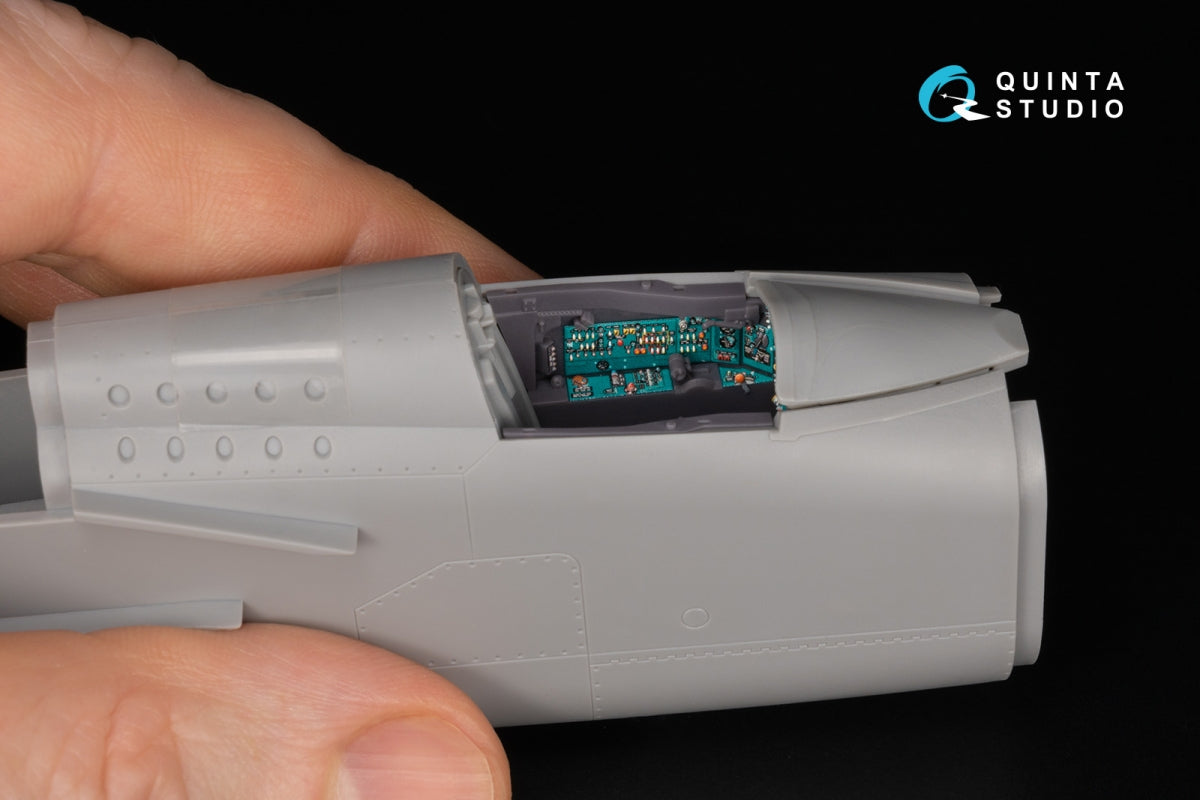 Quinta Studio QD+48558 MiG-25RB/MiG-25RBT 3D-Printed &amp;amp; coloured Interior on decal paper (ICM) (with 3D-printed resin parts) 1/48 – immagine 12