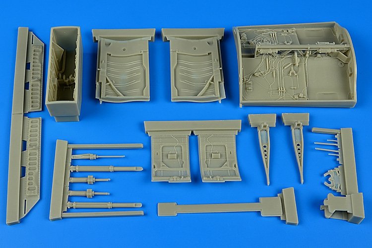 Aires 2202 F-104G/S Starfighter, baie de train d&amp;#39;atterrissage, échelle 1/32, Italeri