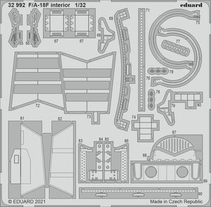 Eduard 32992 F/ A-18F interior REVELL 1/32 – Bild 2