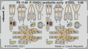 Eduard BIG49282 F-104DJ KINETIC 1/48 – immagine 4