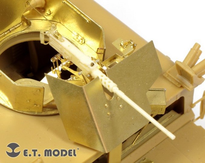 ET Modèle EA35-052 Véhicules tactiques de l&amp;#39;armée américaine Groupes d&amp;#39;armes M2HB 1/35 – image 2
