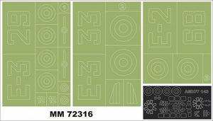 Montex MM72316 AMIOT 143 HELLER 80390 1/72