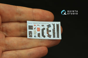 Intérieur imprimé en 3D et coloré sur papier décalcomanie Quinta Studio QD48376 Ta 152H (Zoukei Mura) 1/48 – image 4