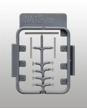 Fine Molds NA15 Rear view mirror and Formation light for Jet fighter 1/72 – Bild 3