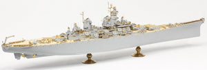 Pontos 37034FN USS BB-63 Missouri 1945 &amp;quot;Advanced&amp;quot; Detail Up Set for Hobbyboss Kit (Teak Tone wooden deck) 1/350 – immagine 2