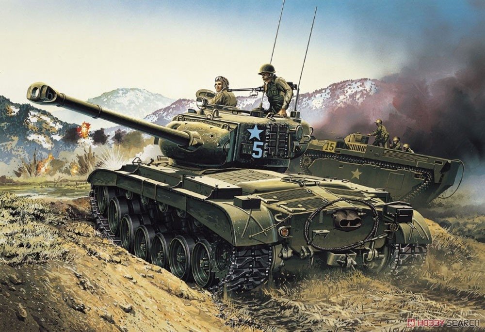 Dragon 6801 M26A-1 Pershing 1/35 – imagen 2