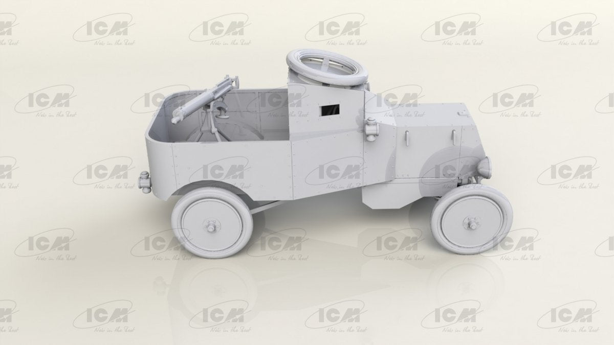 ICM 35670 Model T RNAS Armoured Car with WWI British Tank Crew 1/35 – Bild 9