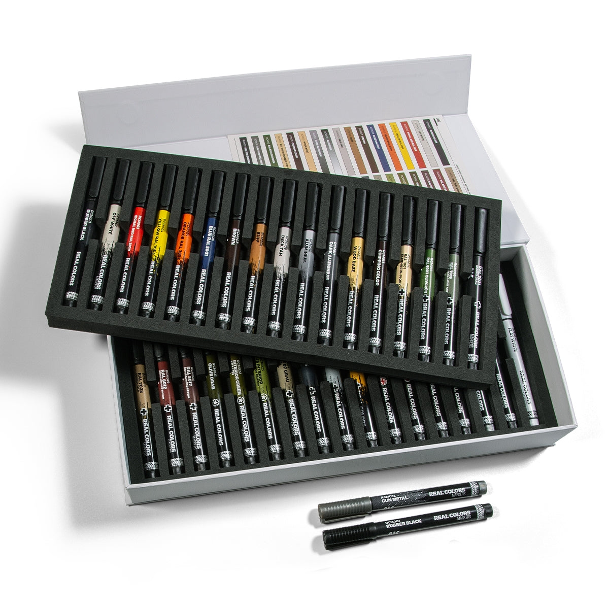 AK Interactive RCM150 SPECIAL BOX RC MARKERS – 34 units – immagine 4