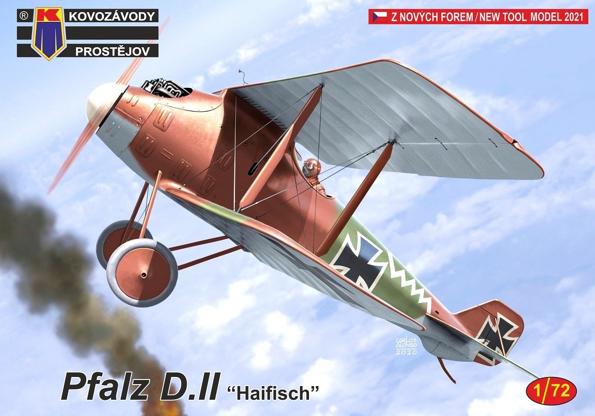 Kovozavody Prostejov KPM0272 Pfalz D.II "Haifisch" 1/72