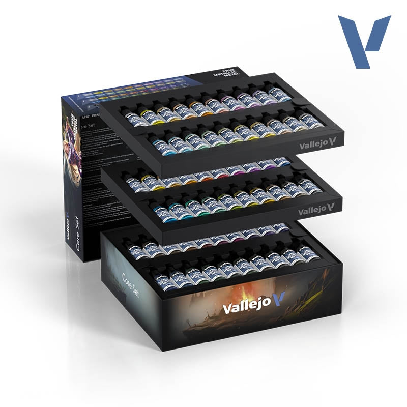 Vallejo 77273 TMM Core Set (60 x 18 ml + Brush + Guide)