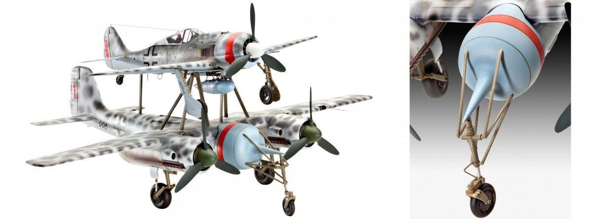 Revell 04824 TA 154 Mistel &amp;amp; Focke Wulf Fw 190 (1/48) – image 3