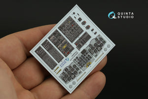 Quinta Studio QD35123 CH-47A 3D-Printed coloured Interior on decal paper (Trumpeter) 1/35 – immagine 6