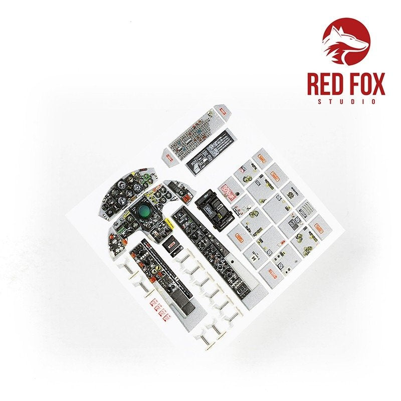Red Fox Studio QS-32123 F-104C Starfighter (for Italeri kit) 1/32 – zdjęcie 4