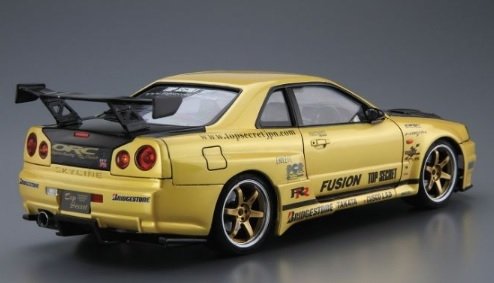 Aoshima 05984 Top Secret BNR34 Skyline GT-R &amp;#39;02 1/24 – Bild 3