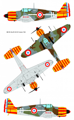Dora Wings 48019 Bloch MB.152 1/48 – image 4