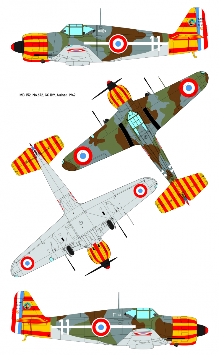 Dora Wings 48019 Bloch MB.152 1/48 – image 4
