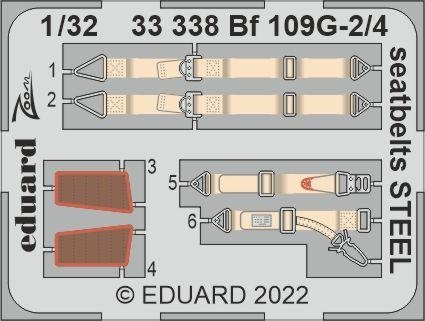 Eduard BIG33148 Bf 109G-2/4 REVELL 1/32 – imagen 2