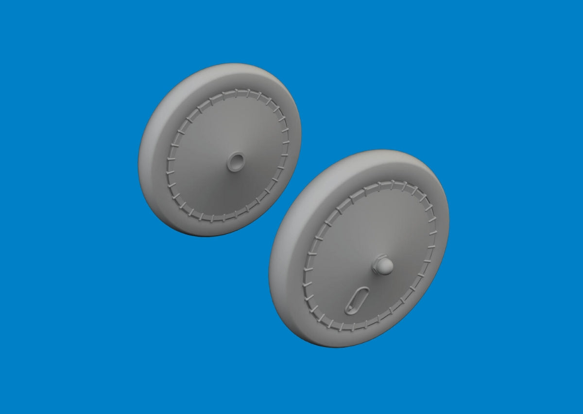 Eduard 6481045 Bulldog wheels AIRFIX 1/48 – zdjęcie 2