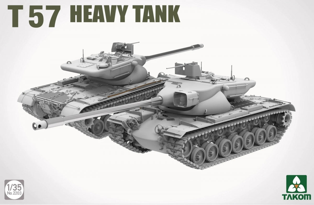 Takom 2203 T57 Heavy Tank 1/35 – Bild 2