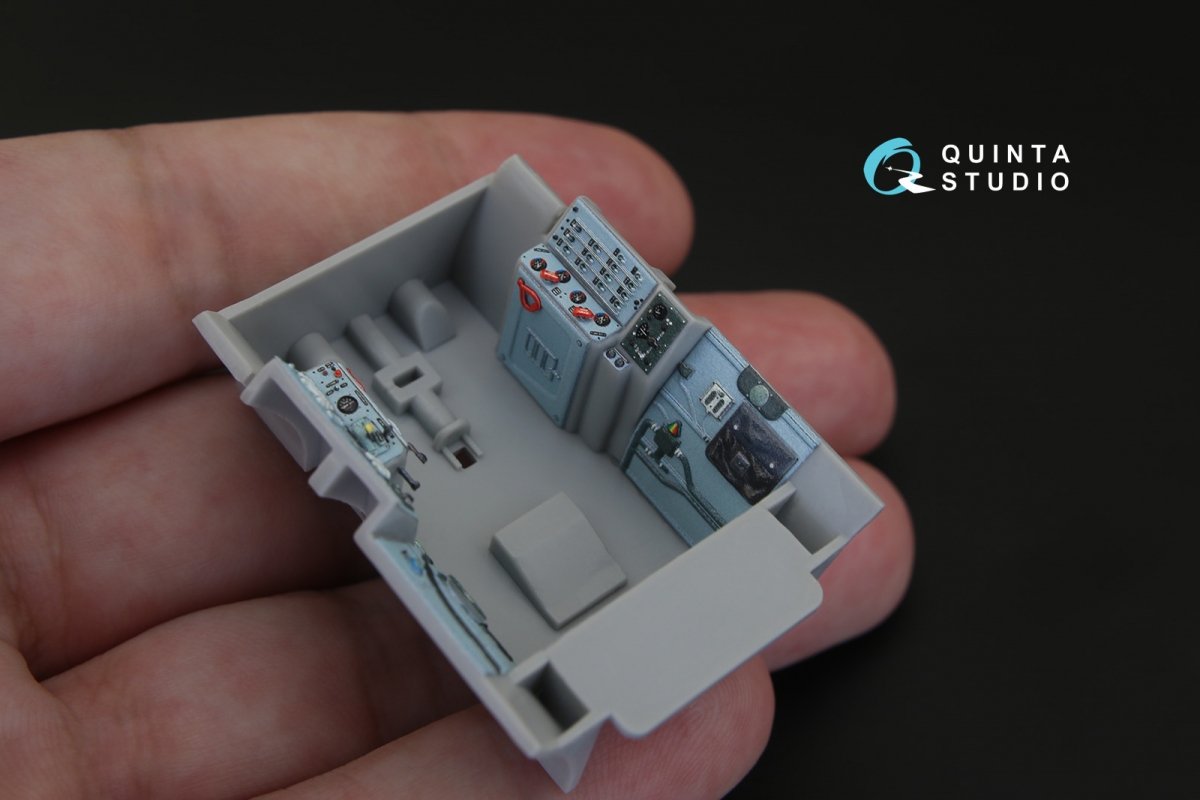 Quinta Studio QD32057 MiG-15bis 3D-Printed &amp;amp; coloured Interior on decal paper (for Trumpeter kit) 1/32 – Bild 7